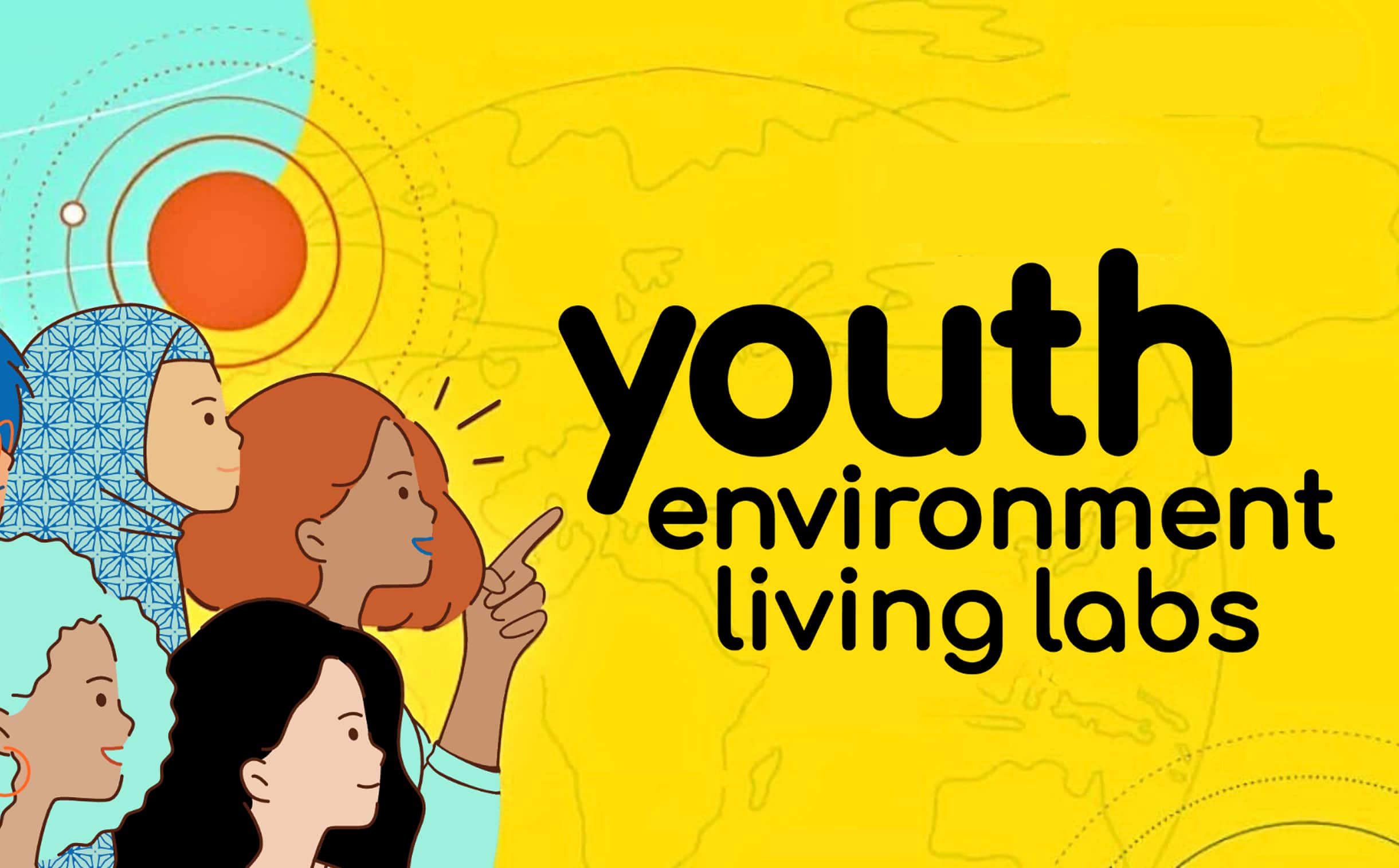 Four friends smiling together.